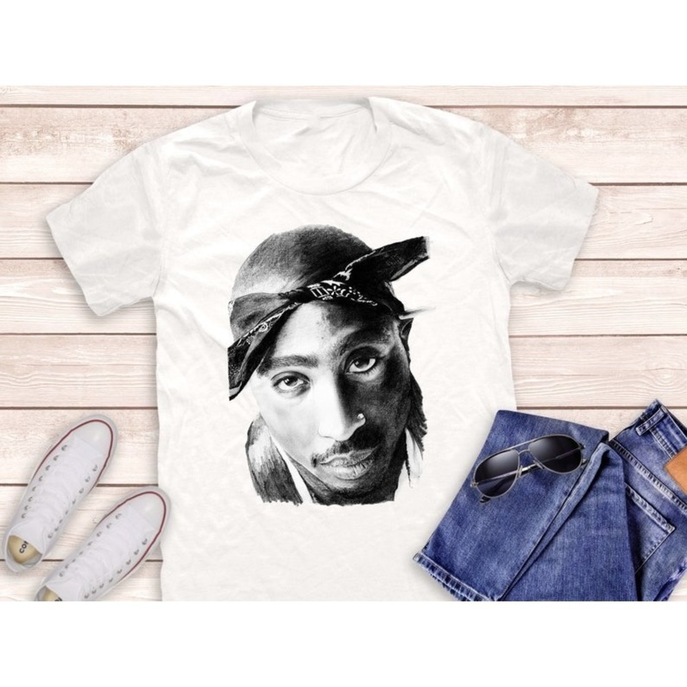 TUPAC 2Pac SHAKUR T-shirt, 2Pac Shirts, Hip Hop T-shirts, Rap Music T-shirts